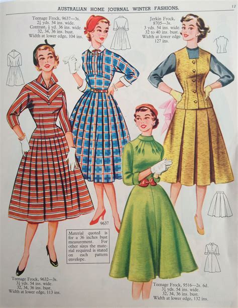 1950s fashion australia.